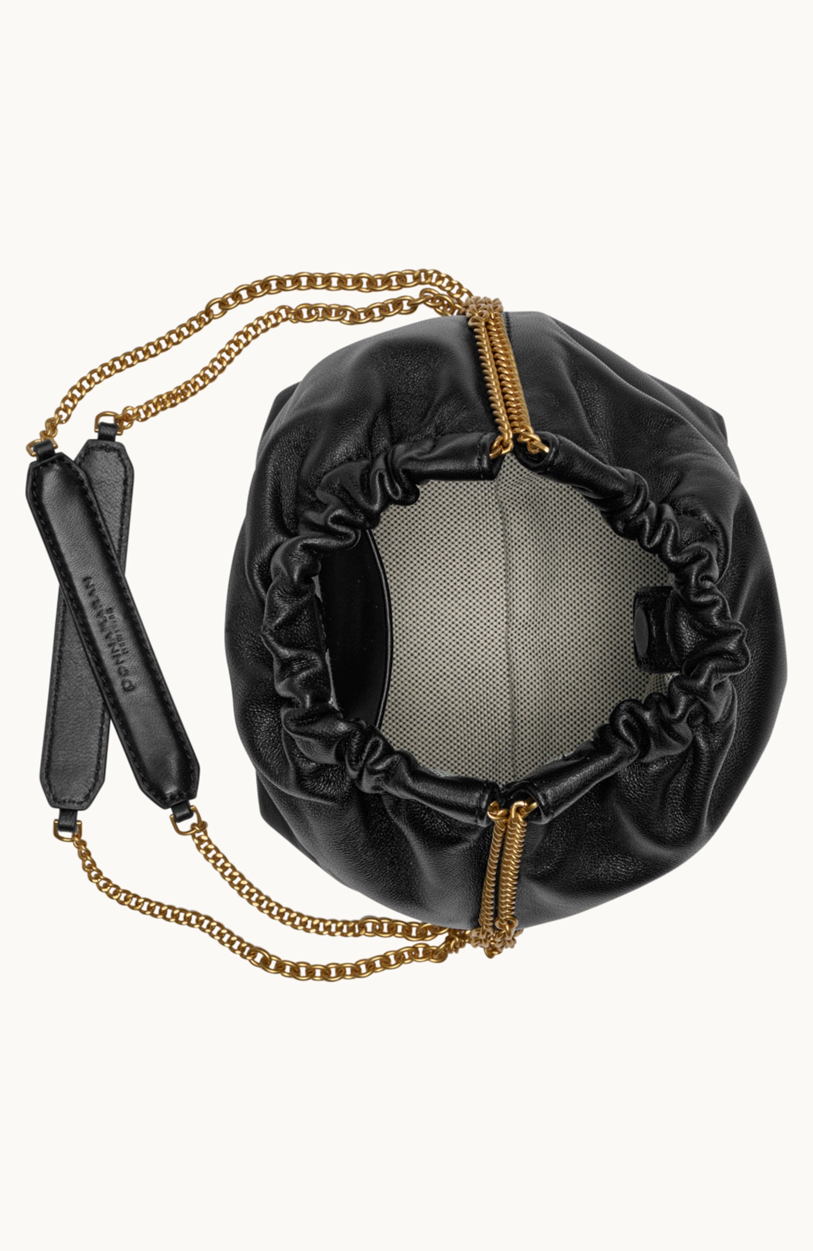 Donna Karan New York Rosedale Crossbody, Alternate, color, Black/Gold