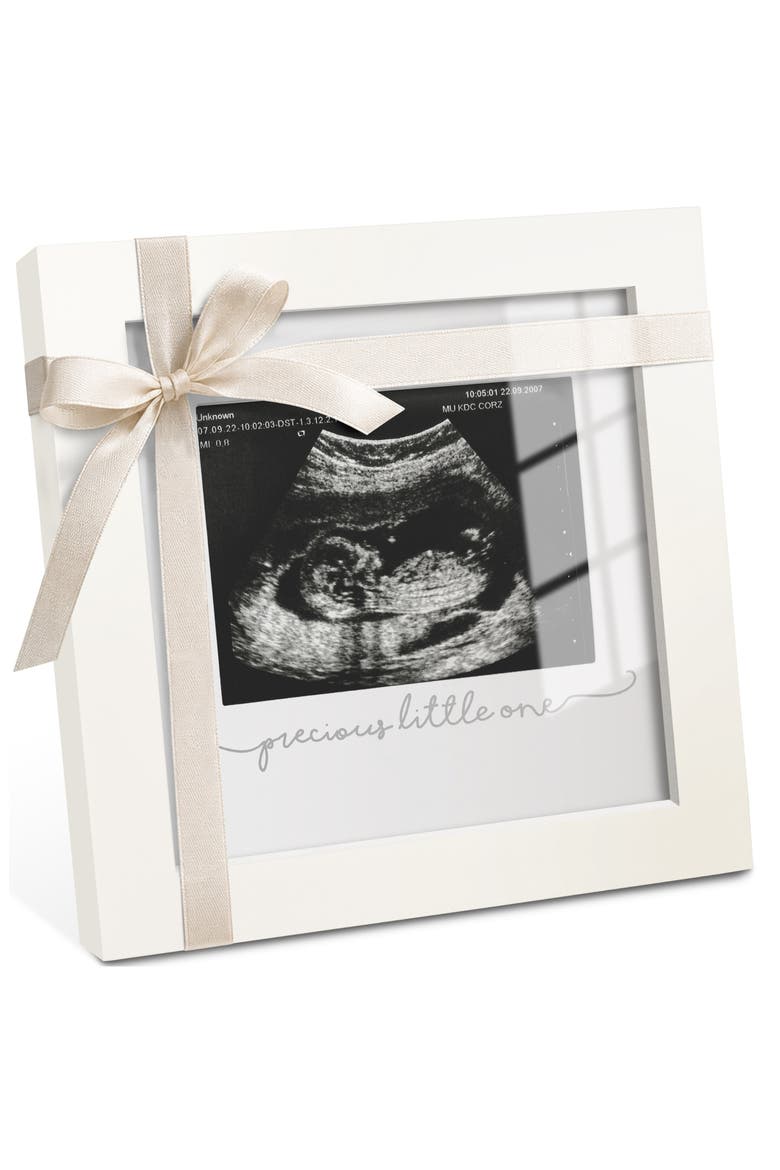 Solo Baby Sonogram Frame, Main, color, Alpine White
