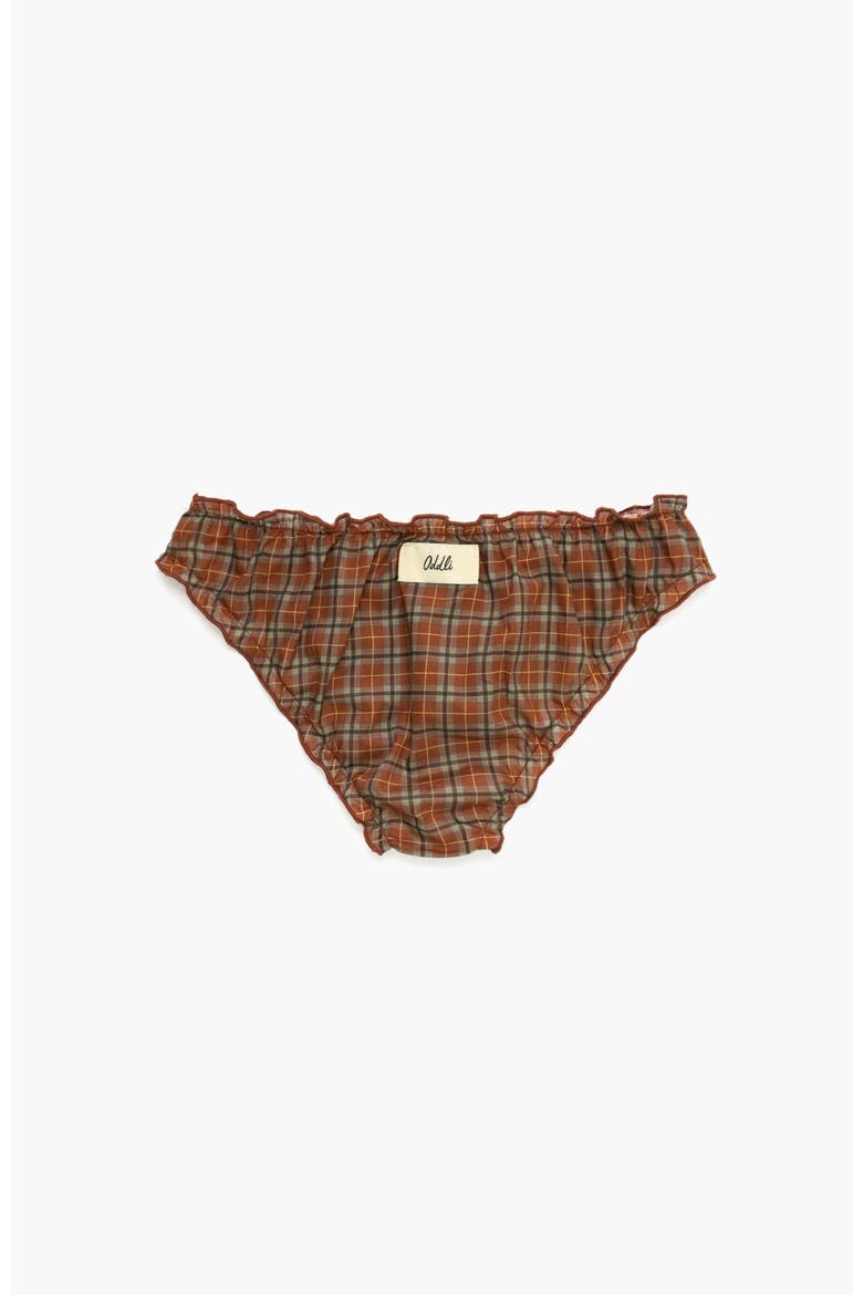 Plaid Bloomers, Alternate, color, Ruby Plaid