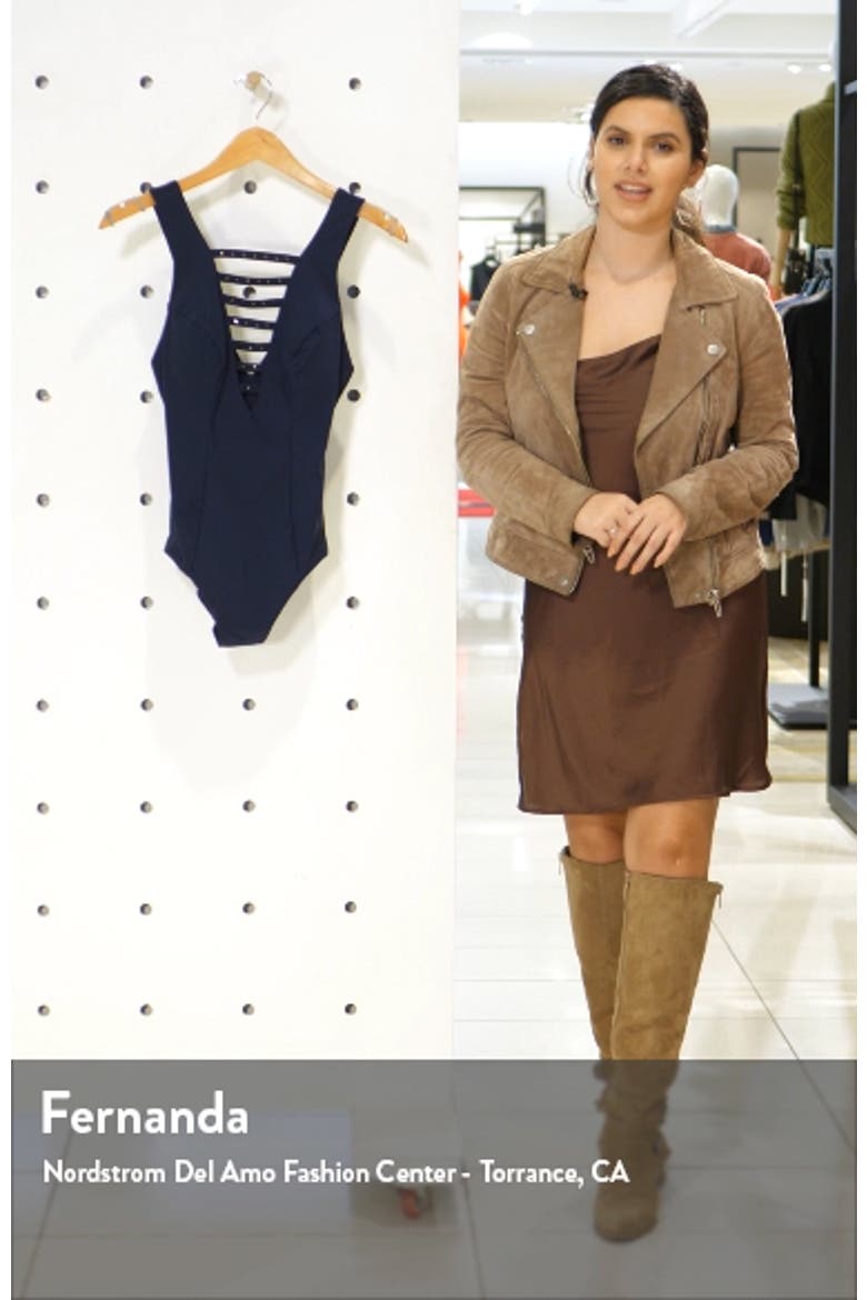Amoressa Romancing the Stone One-Piece Swimsuit video