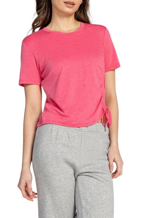 Short Sleeved Ruched Top