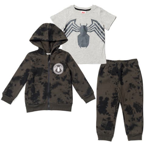Avengers Spider-Man Hoodie Tee and Joggers Set