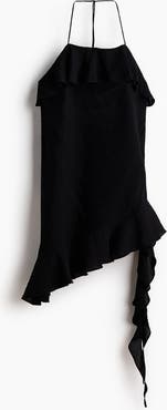 H&M Flounced Halterneck Dress