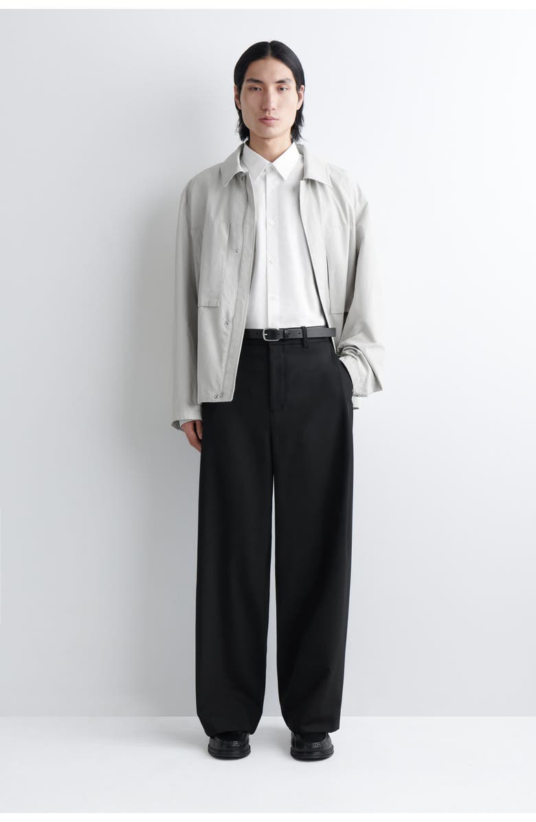 COS Classic Cotton Shirt, Alternate, color, White