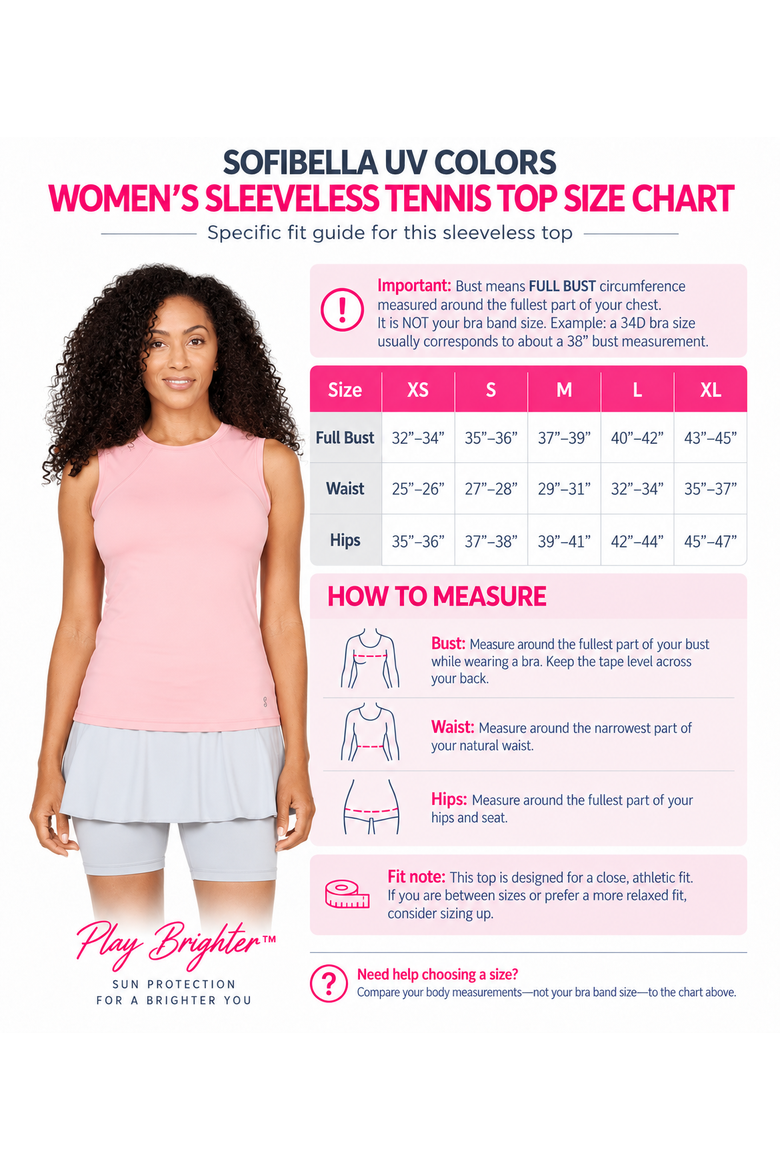UV Colors Womens Sleeveless Tennis Shirt, Alternate, color, Bubble