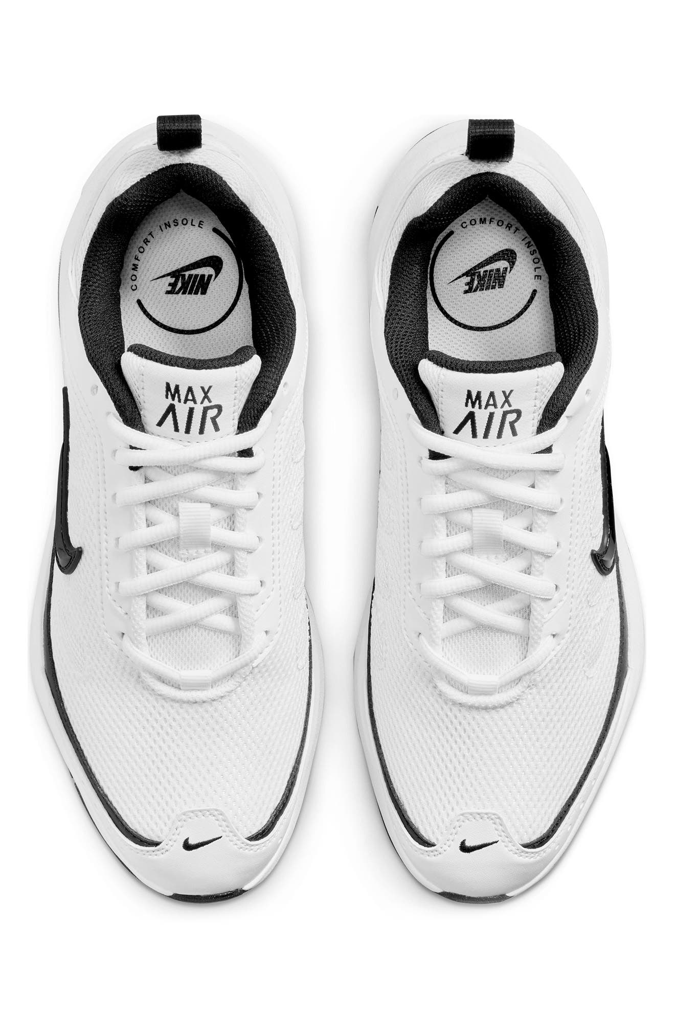 Air Max Sneaker, Alternate, color, WHITE/BLACK-WHITE