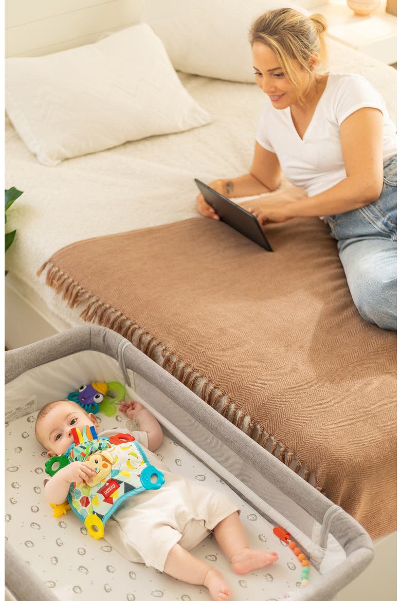 Lion Teething Blanket, Alternate, color, NONE