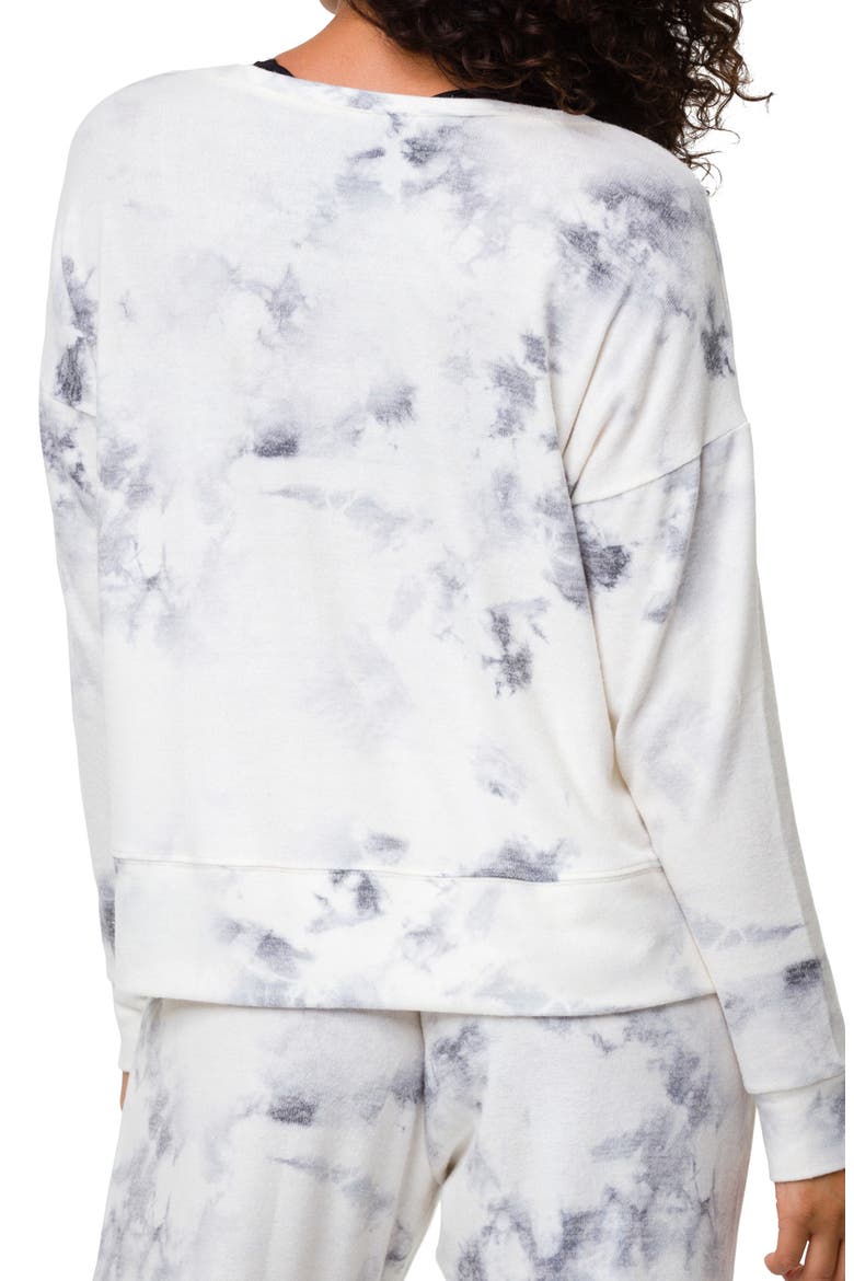 High/Low Sweatshirt, Alternate, color, STRATUS