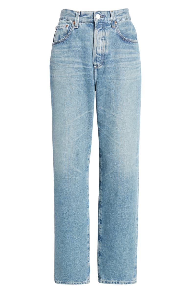 AG Clove High Waist Straight Leg Jeans, Alternate, color, 