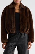 7 For All Mankind Faux Fur Jacket