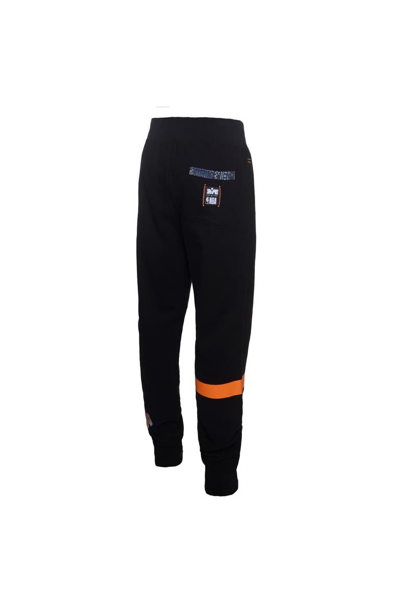Two Hype Men's NBA x Two Hype  Black New York Knicks Culture & Hoops Collection Premium Jogger Pants, Alternate, color, 