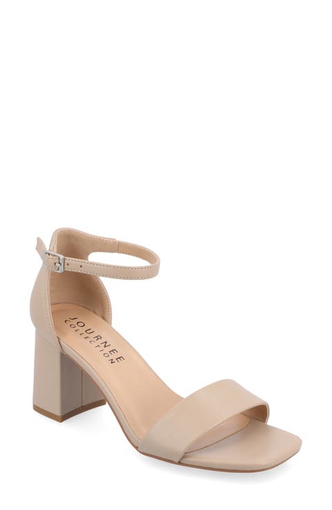Valenncia SuperNatural Shades Tru Comfort Foam Open Square Toe Ankle Strap Sandal (Women)