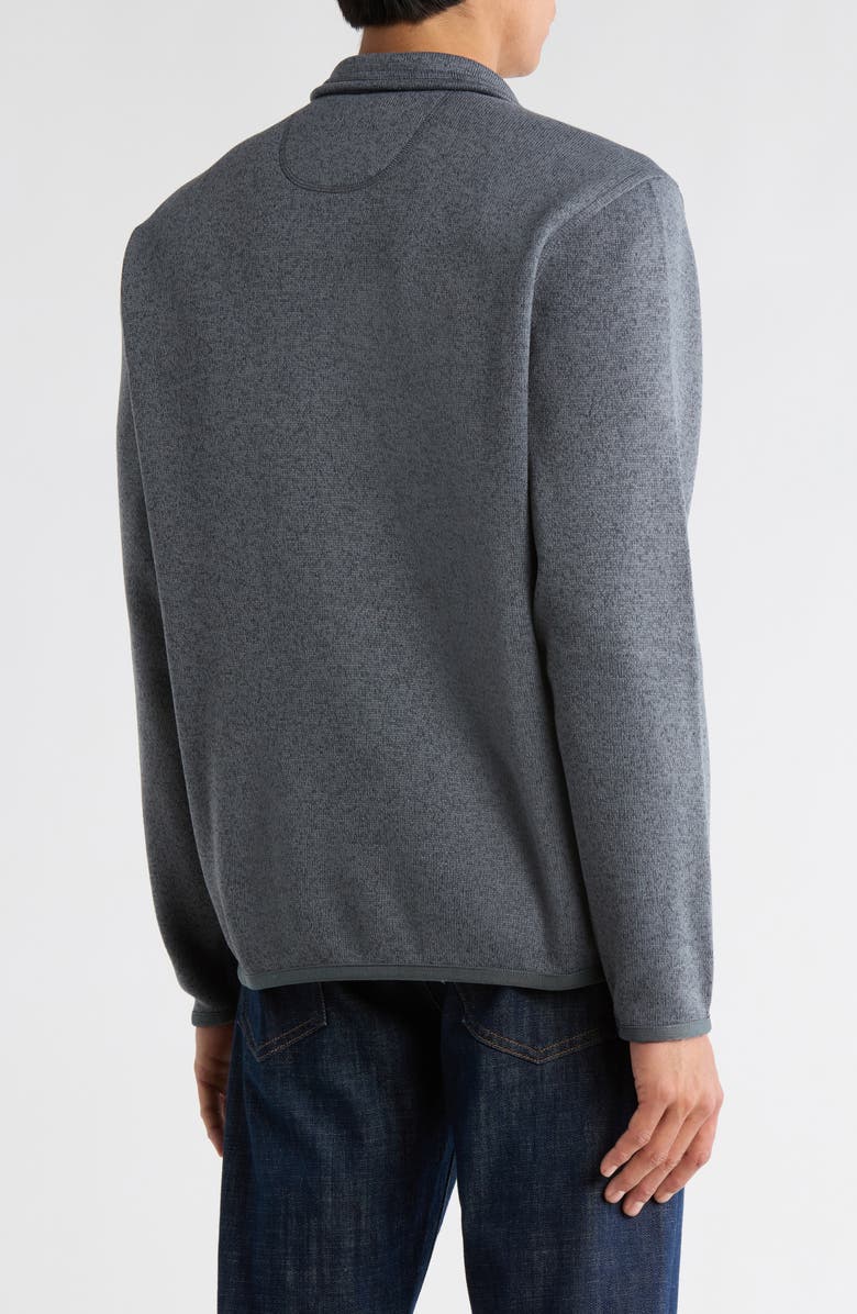 Tommy Bahama Shoal Bay Zip-Up Jacket, Alternate, color, Black