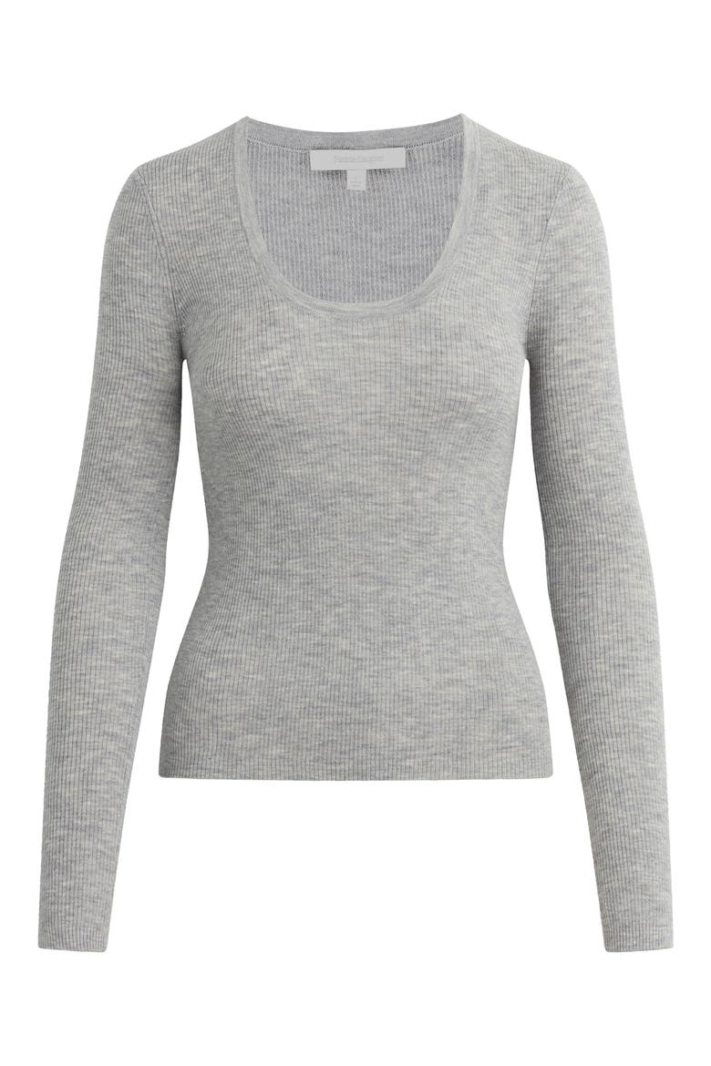 Take It Easy Wool Sweater, Alternate, color, HEATHER GREY