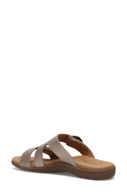 Taos Westside Slide Sandal In Gold