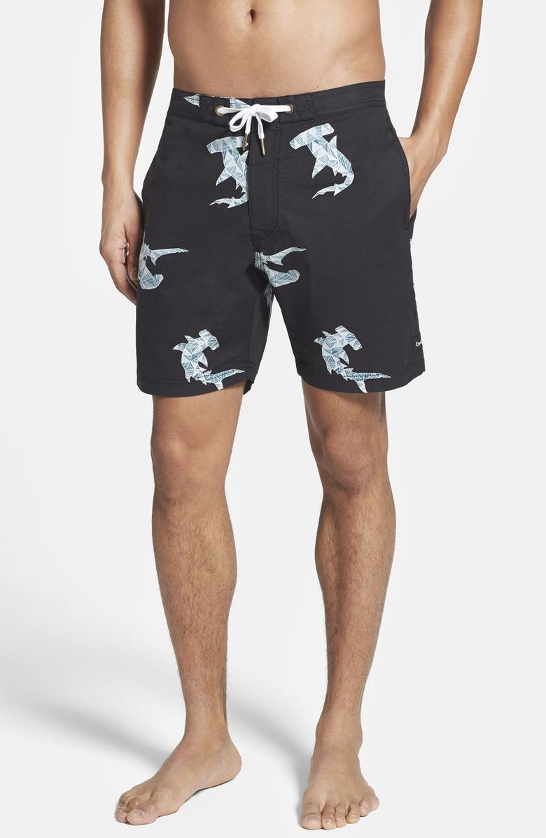 Barney Cools 'Classic 17' Swim Trunks, Alternate, color, 