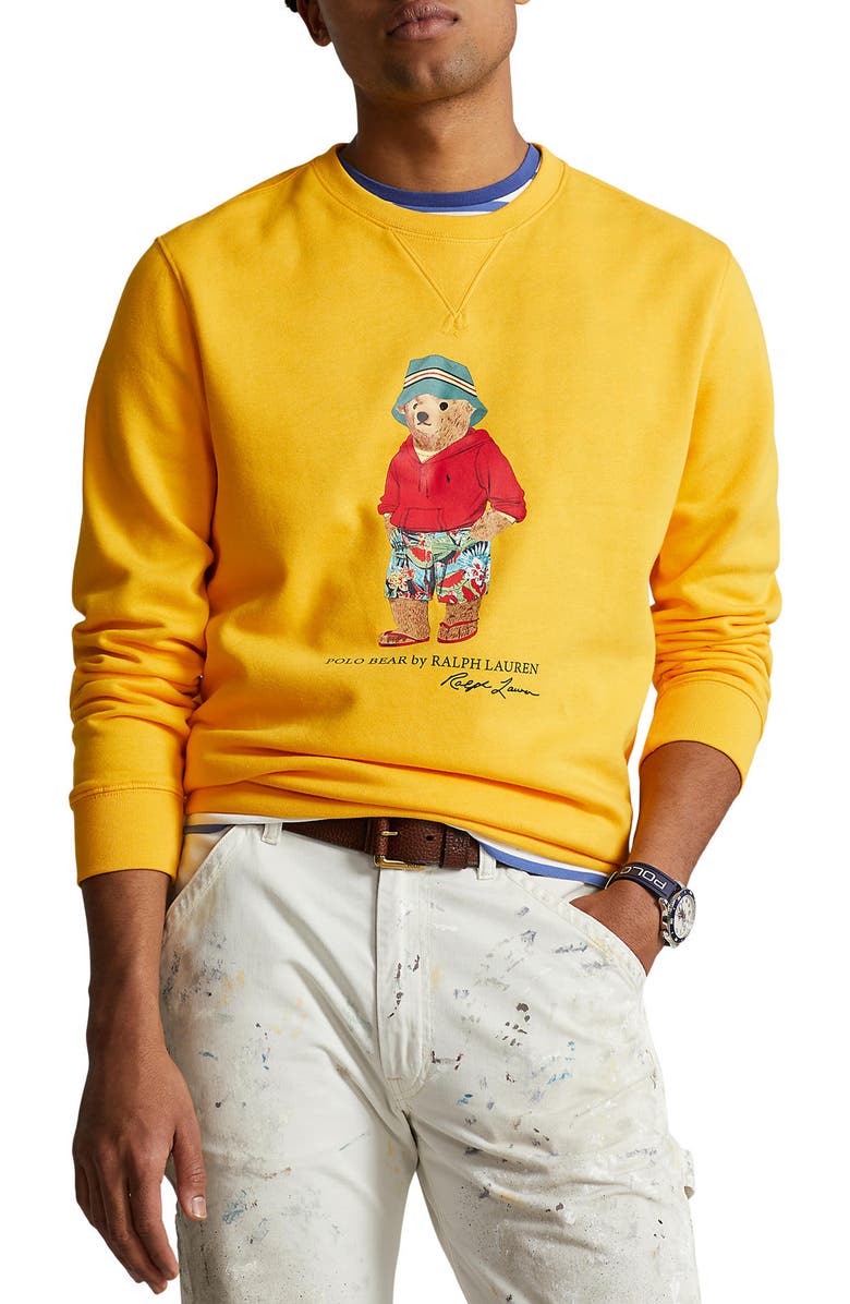 Polo Ralph Lauren Polo Bear Graphic Sweatshirt, Main, color,