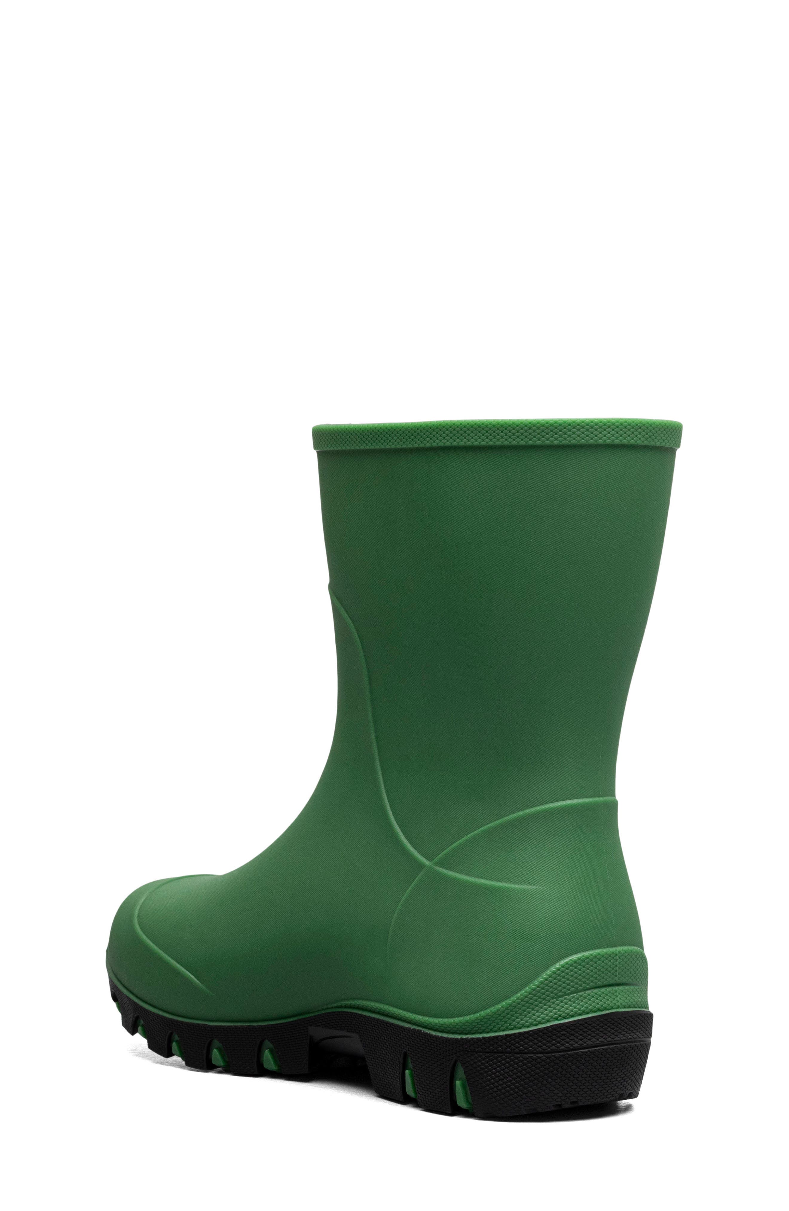 Kids' Essential Mid Waterproof Rain Boot, Alternate, color, GRASS
