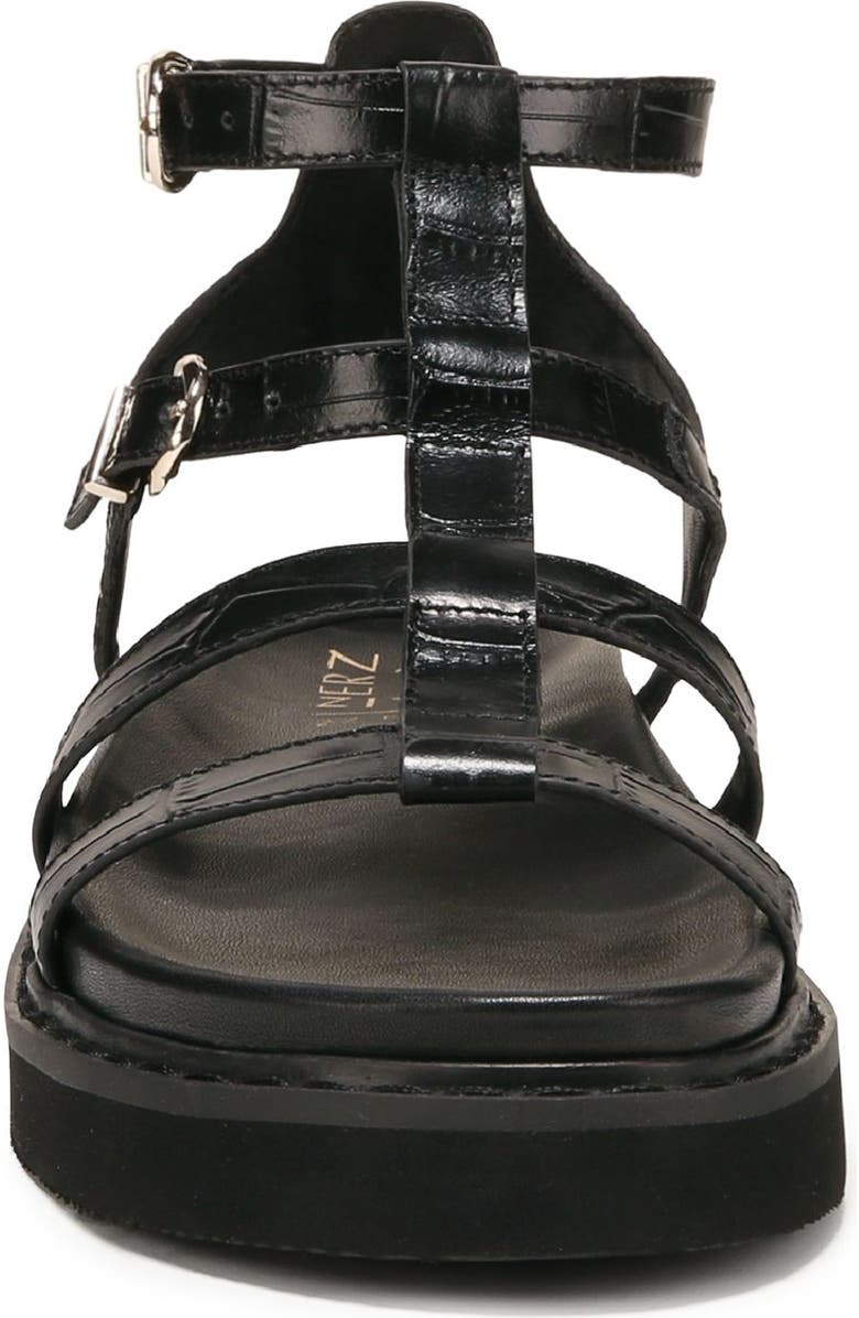 27 EDIT Naturalizer Lexie Ankle Strap Platform Sandal, Alternate, color, Black