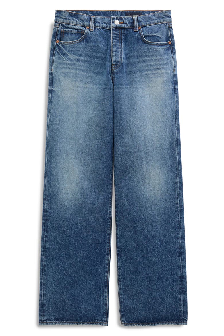 Billie High Waist Straight Leg Jeans, Alternate, color, AMERICAN RIVIERA