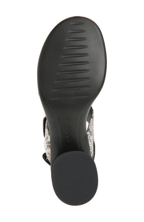 Ecco Sculpted Lx Slingback Sandal In Dark Clay
