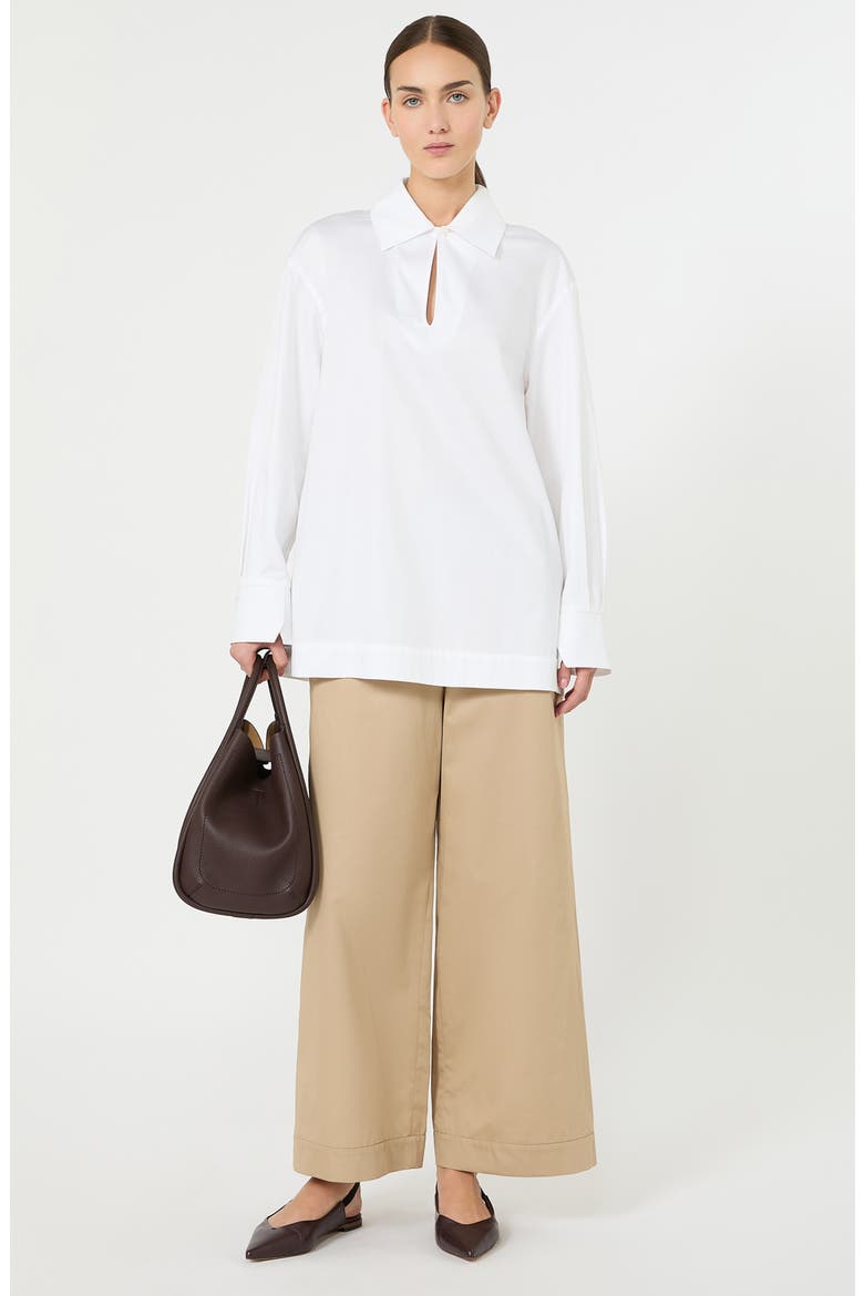 Labano Cotton Shirt, Alternate, color, OPTICAL WHITE