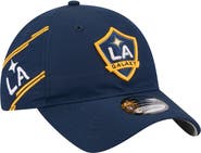 New Era Men's New Era Navy LA Galaxy 2026 Jersey Hook 9TWENTY Adjustable Hat