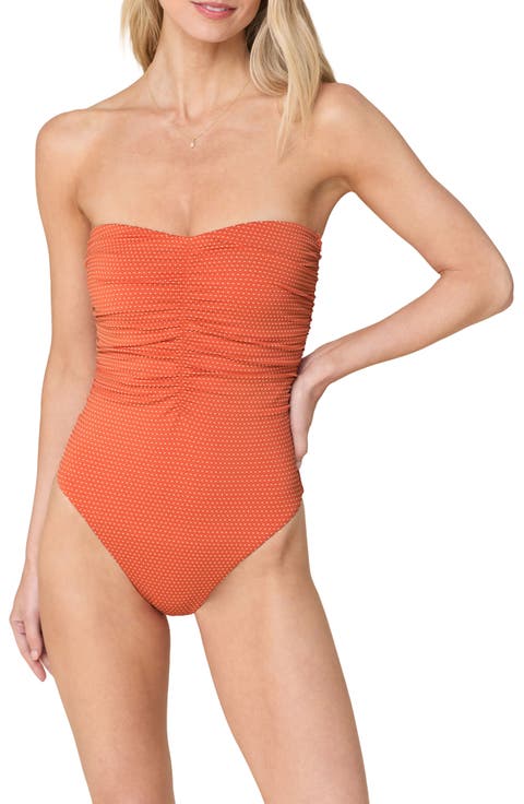 The Pana Strapless One-Piece Swimsuit