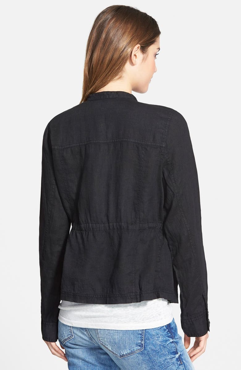 Caslon<sup>®</sup> Linen Utility Jacket, Alternate, color,