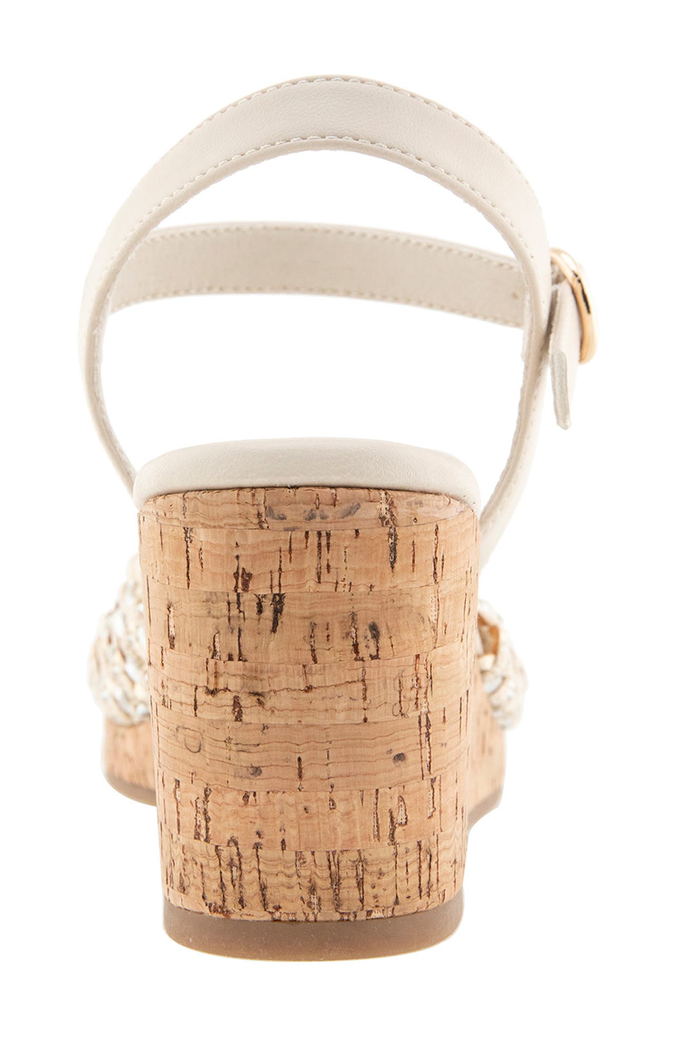 UNIONBAY Aluna Wedge Sandal, Alternate, color, Natural Crochet