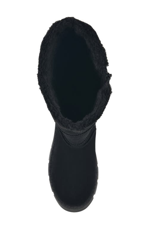 White Mountain Footwear Tru Faux Shearling Boot In Black