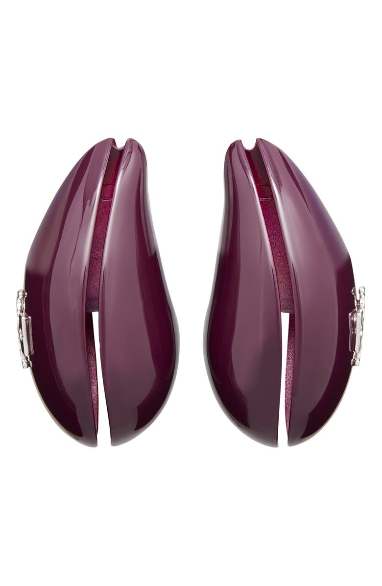 Tory Burch Wave Clip-On Earrings, Alternate, color, 