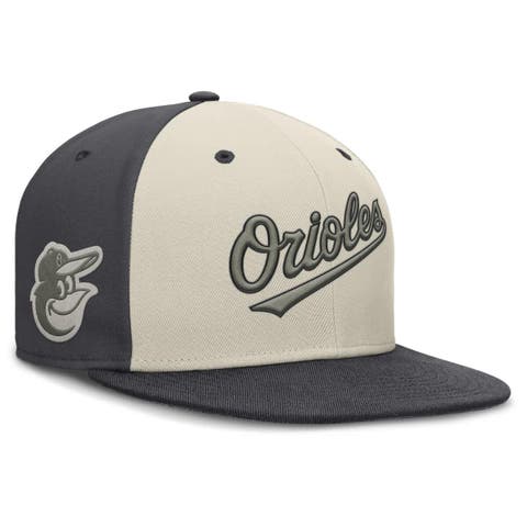 Men's Nike  Cream Baltimore Orioles Dri-FIT True Fitted Hat