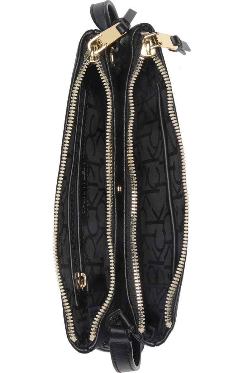 Calvin Klein Denver Perforated Novel Crossbody, Alternate, color,