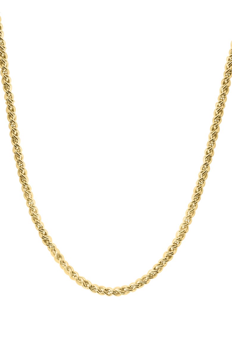 EFFY Men's Chain Necklace, Main, color, 