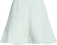 ASTR the Label Kiona Metallic Tweed Miniskirt