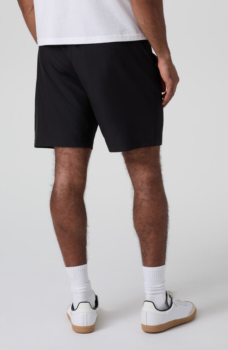 Vuori Banks Session Shorts, Alternate, color, Black