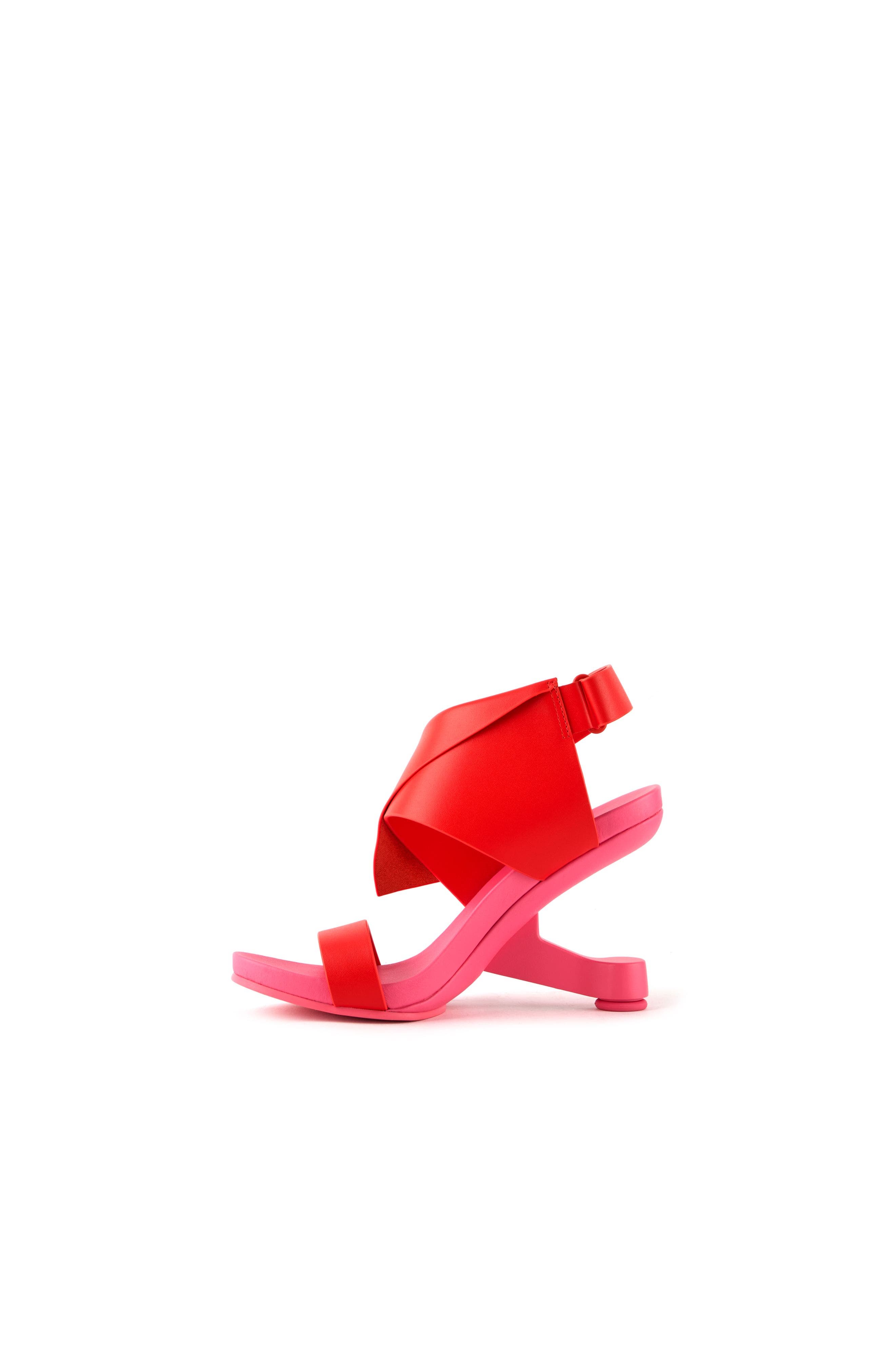 Eamz Polo Sandals, Alternate, color, Lily