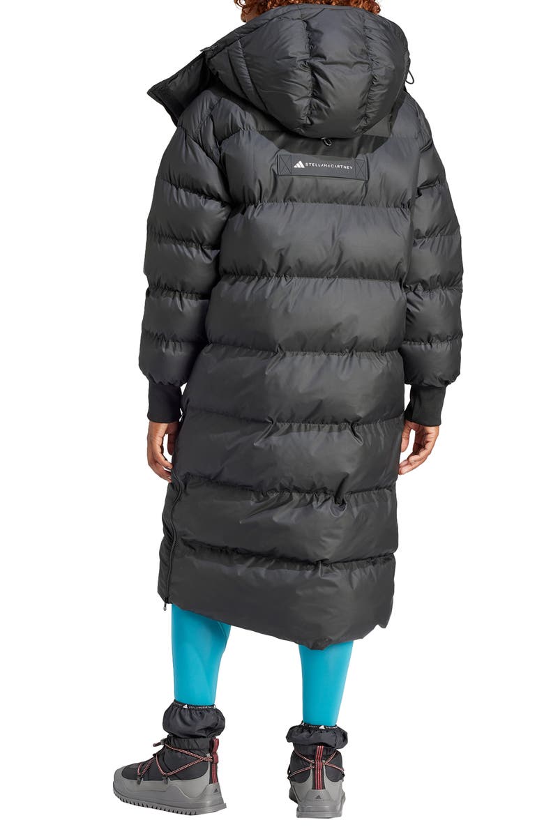 adidas by Stella McCartney Longline WIND.RDY Puffer Jacket, Alternate, color, 