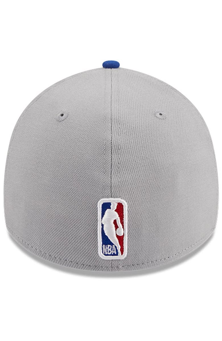 New Era Men's New Era Gray/Royal Golden State Warriors Tip-Off Two-Tone 39THIRTY Flex Hat, Alternate, color, 