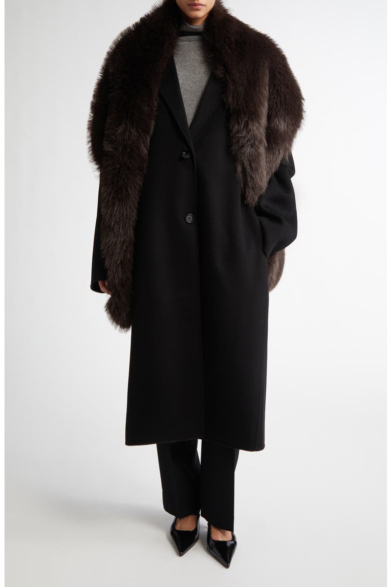 Double Face Wool Cocoon Coat (Women) | Nordstrom