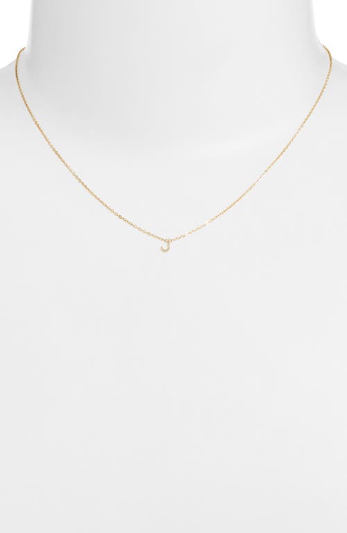 Set & Stones Cheyenne Initial Pendant Necklace