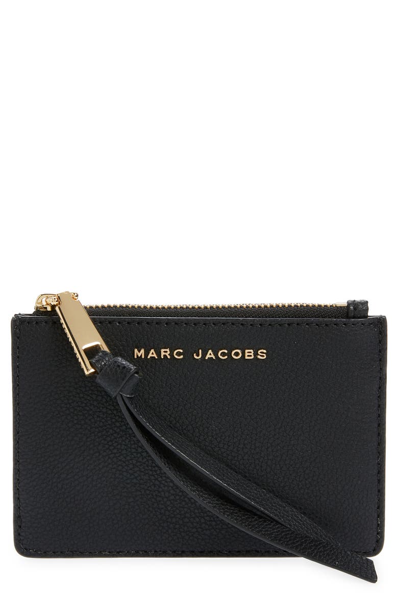 Marc Jacobs The Marc Jacobs The Simple Top Zip Leather Wallet, Main, color,