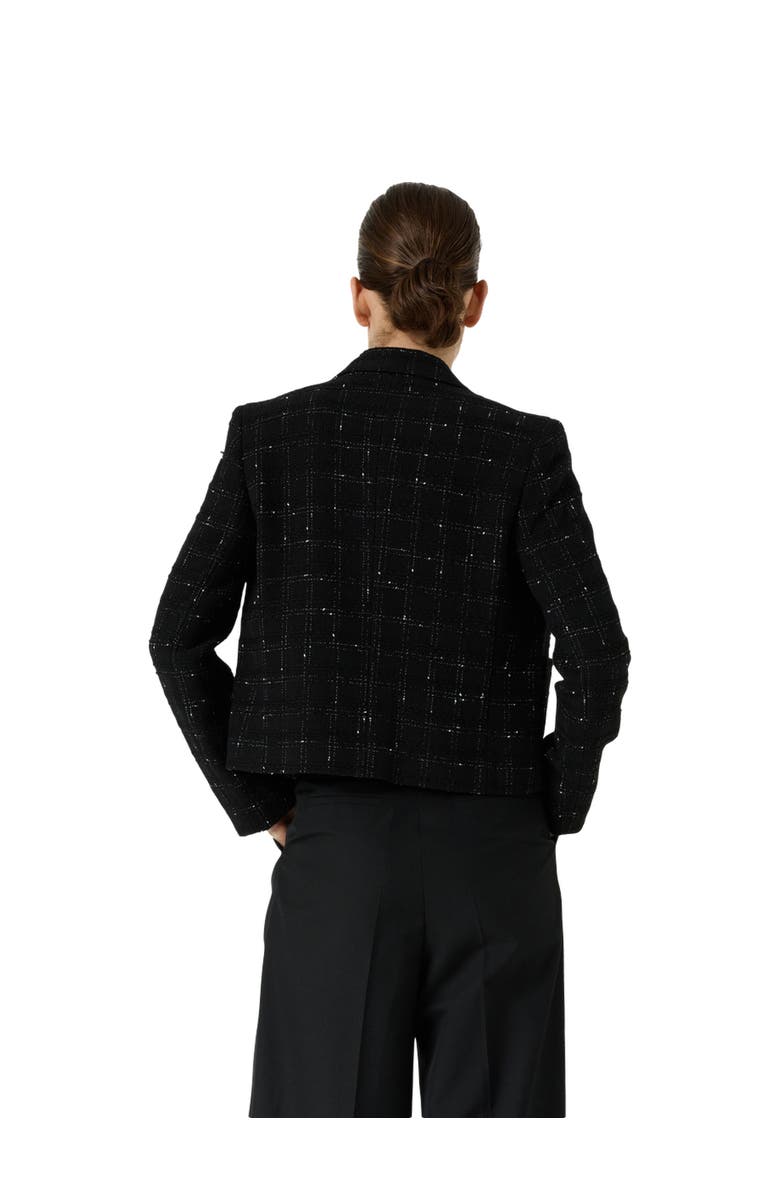 GERARD DAREL Tiana Single Breasted Tailored Blazer, Alternate, color, Black