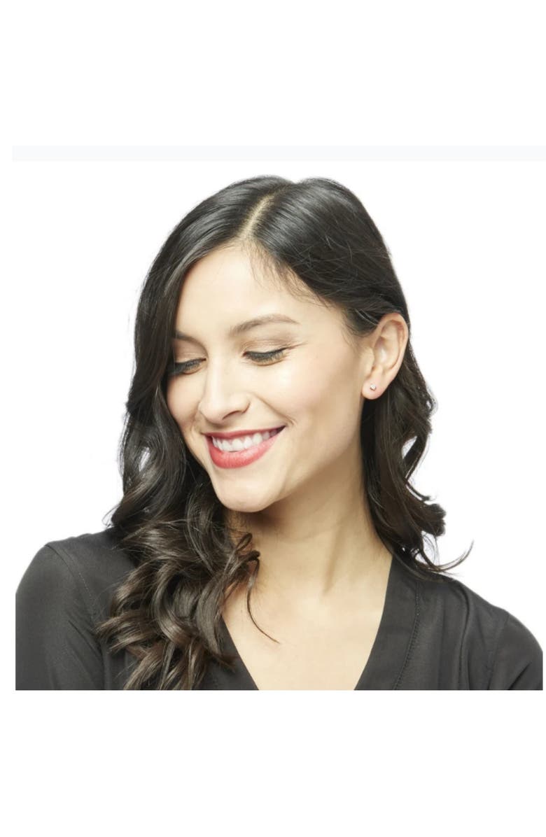 Bliss Diamond 1/3 Ct TW Small Diamond Studs 14k Gold Lab Grown, Alternate, color, 14K White Gold