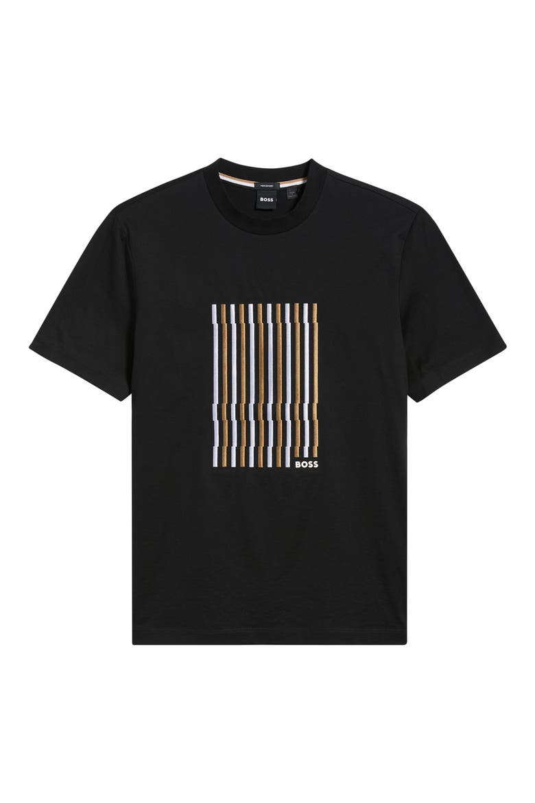 Thompson Cotton Graphic T-Shirt, Alternate, color, BLACK