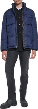 KARL LAGERFELD PARIS Quilted Puffer Jacket