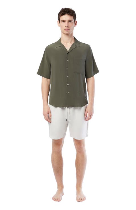 Silk Vacation Short Sleeve Shirt