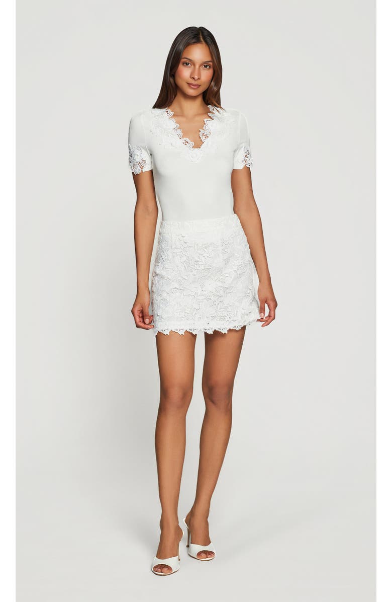 Generation Love Shiloh 3D Lace Combo Top, Alternate, color, White