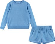 Andy & Evan Kids' Terry Cloth Sweatshirt & Shorts